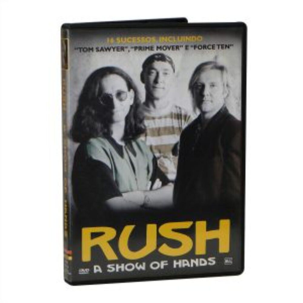 Rush "Show of‎ Hands" DVD Rare & OOP!